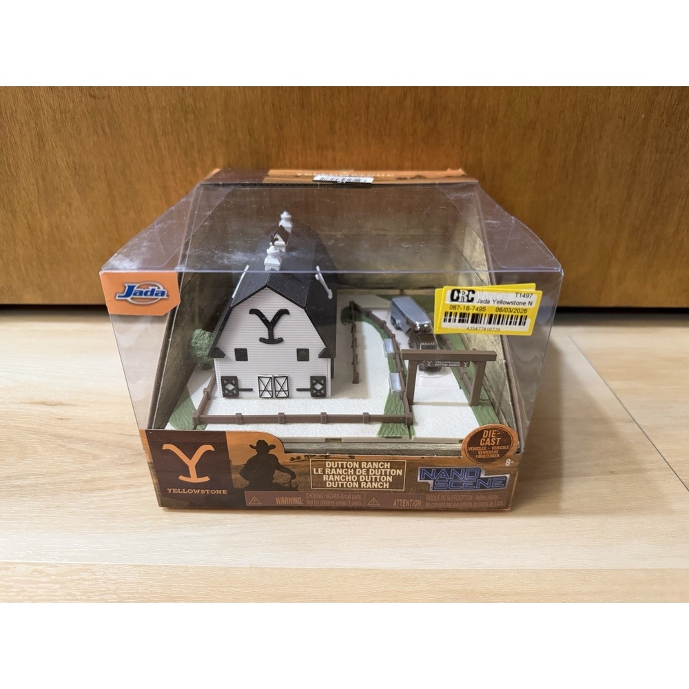 2026 Jada Toys Yellowstone NANO SCENE Dutton Ranch New In Box